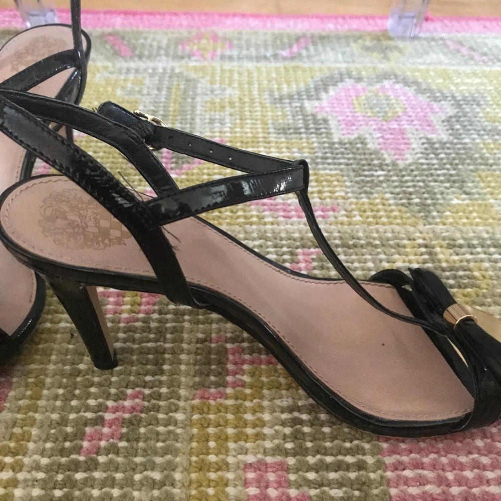 Vince Camuto black heel sandal - Picture 4 of 6